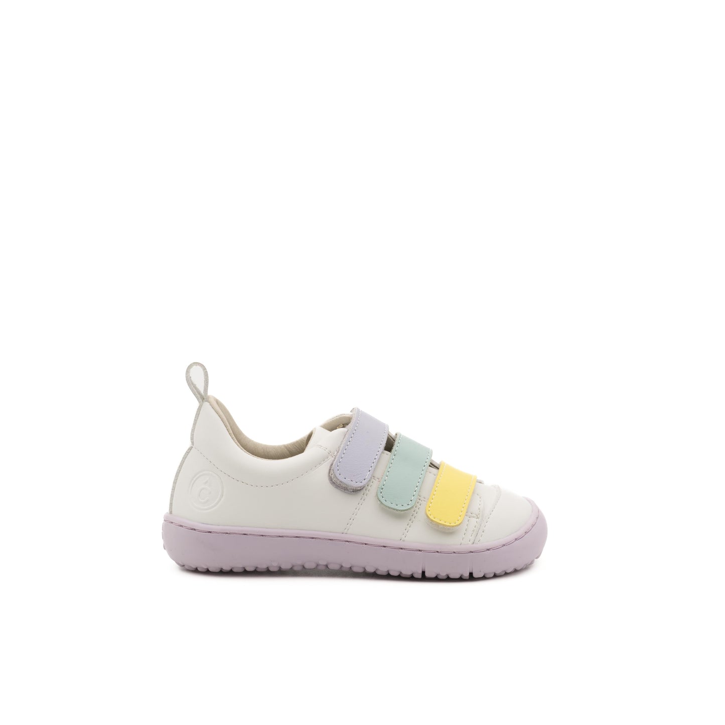 DEPORTIVA TRES VELCROS SUELA LILA