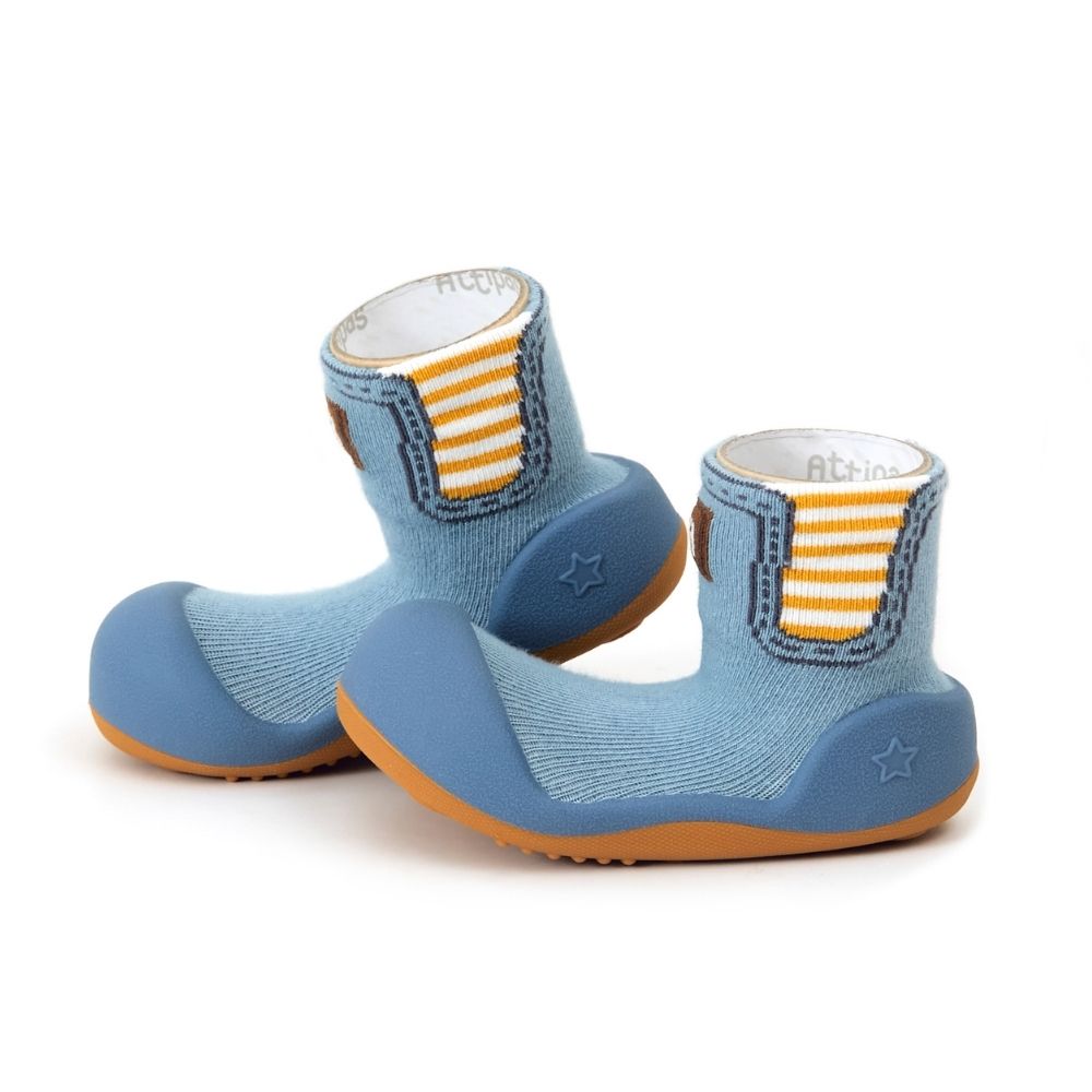 ATTIPAS BOOTS BLUE SUELA BICOLOR