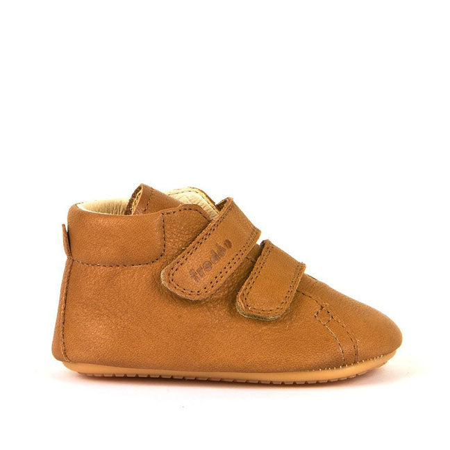 FRODDO PREWALKER DOBLE VELCRO COGNAC