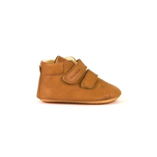 FRODDO PREWALKER DOBLE VELCRO COGNAC