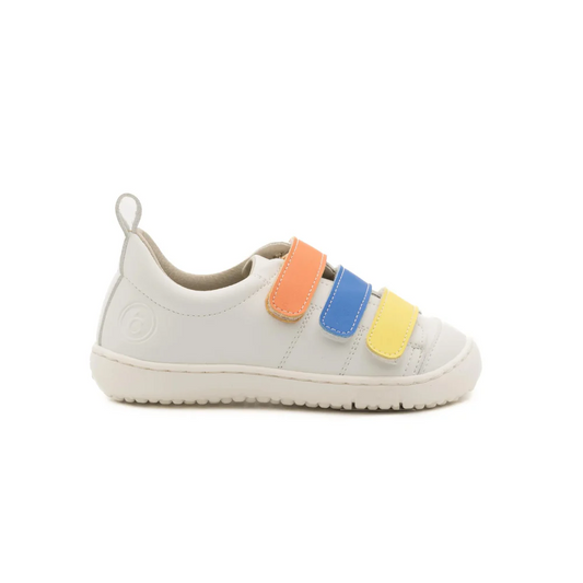 DEPORTIVA TRES VELCROS SUELA BLANCA